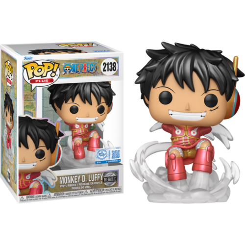 Funko – One Piece – Monkey D Luffy Egghead Arc Metallic (#2138)