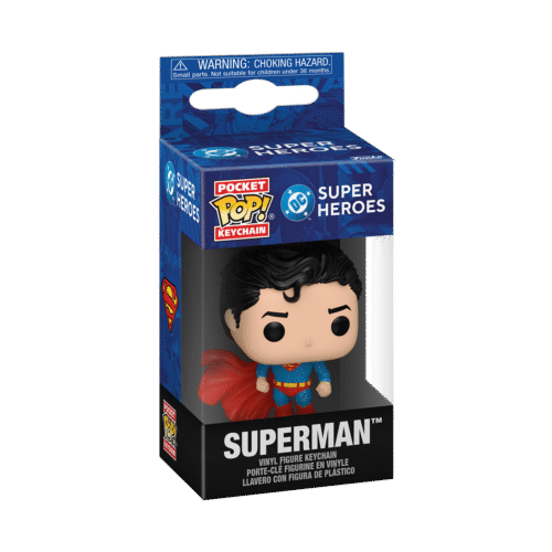 Funko – DC Comics – Super Heroes – Superman (#Keychain)