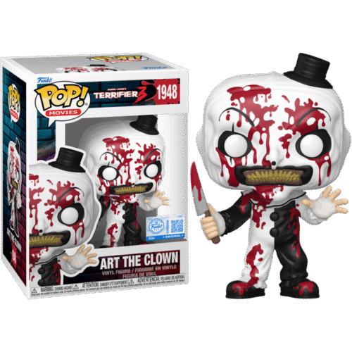 Funko – Terrifier – Art the Clown with Knife Bloody (#1948)