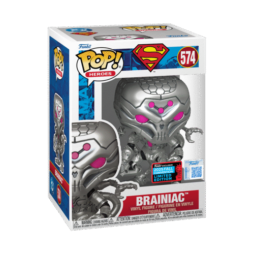 Funko - DC Comics - Superman - Brainiac Metallic (#574)