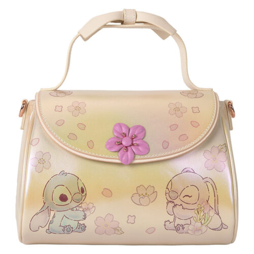 Loungefly – Disney – Cute Cherry Blossom Stitch Crossbody Bag