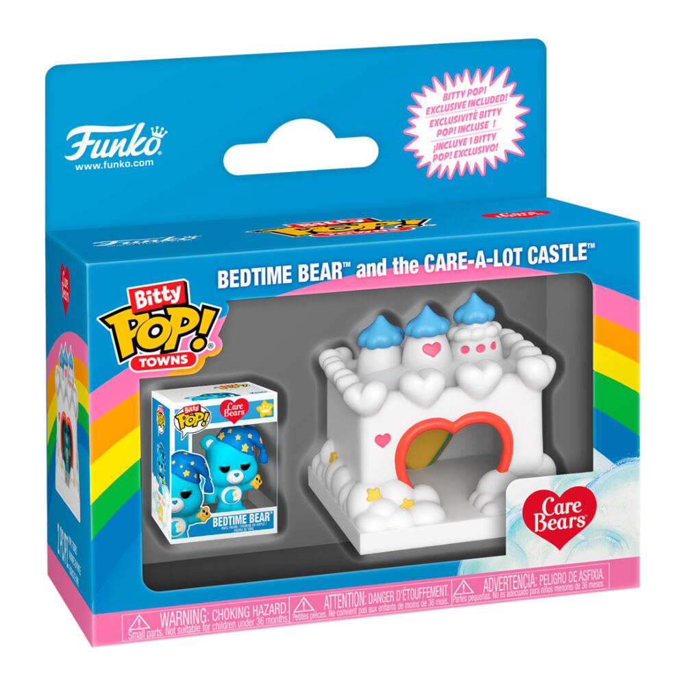 bitty-pop-town-Care-Bears-Bedtime-Bear-and-the-Care-a-Lot-Castle-funko-pop-vinyl-figure-kitsune-relics