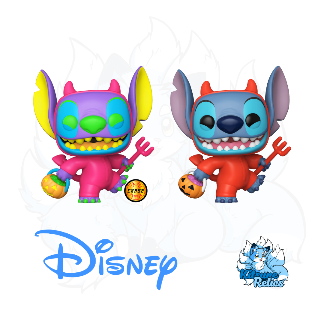 1701-disney-lilo-and-stitch-devilish-stitch-chase-bundle-blacklight-special-edition-exclusive-funko-pop-vinyl-figure-kitsune-relics