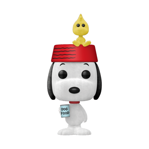 Funko – Peanuts – Snoopy and Woodstock Flocked (#2096)