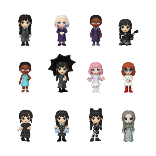 Funko – The Addams Family – Wednesday – Wednesday Single Mystery Mini