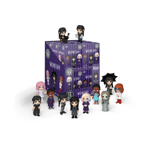 Funko – The Addams Family – Wednesday – Wednesday Single Mystery Mini