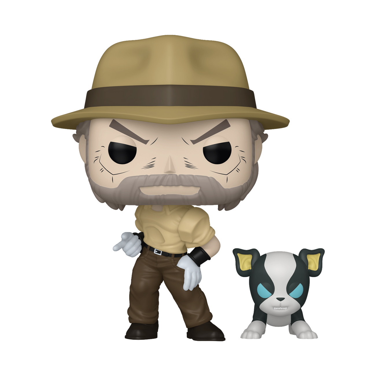 Funko - JoJo's Bizarre Adventure - Joseph Joestar with Iggy (#2146) - Image 2