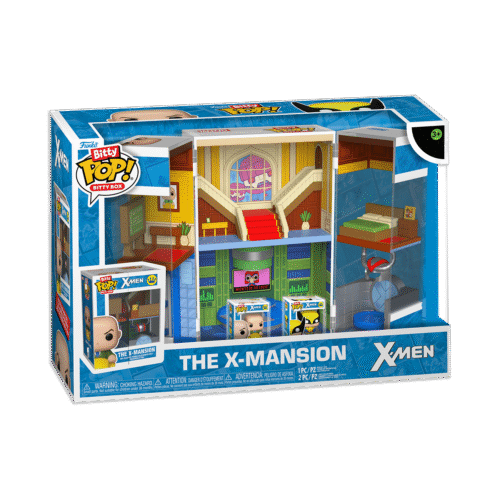 Funko – Marvel – X-Men – The X-Mansion Bitty Box