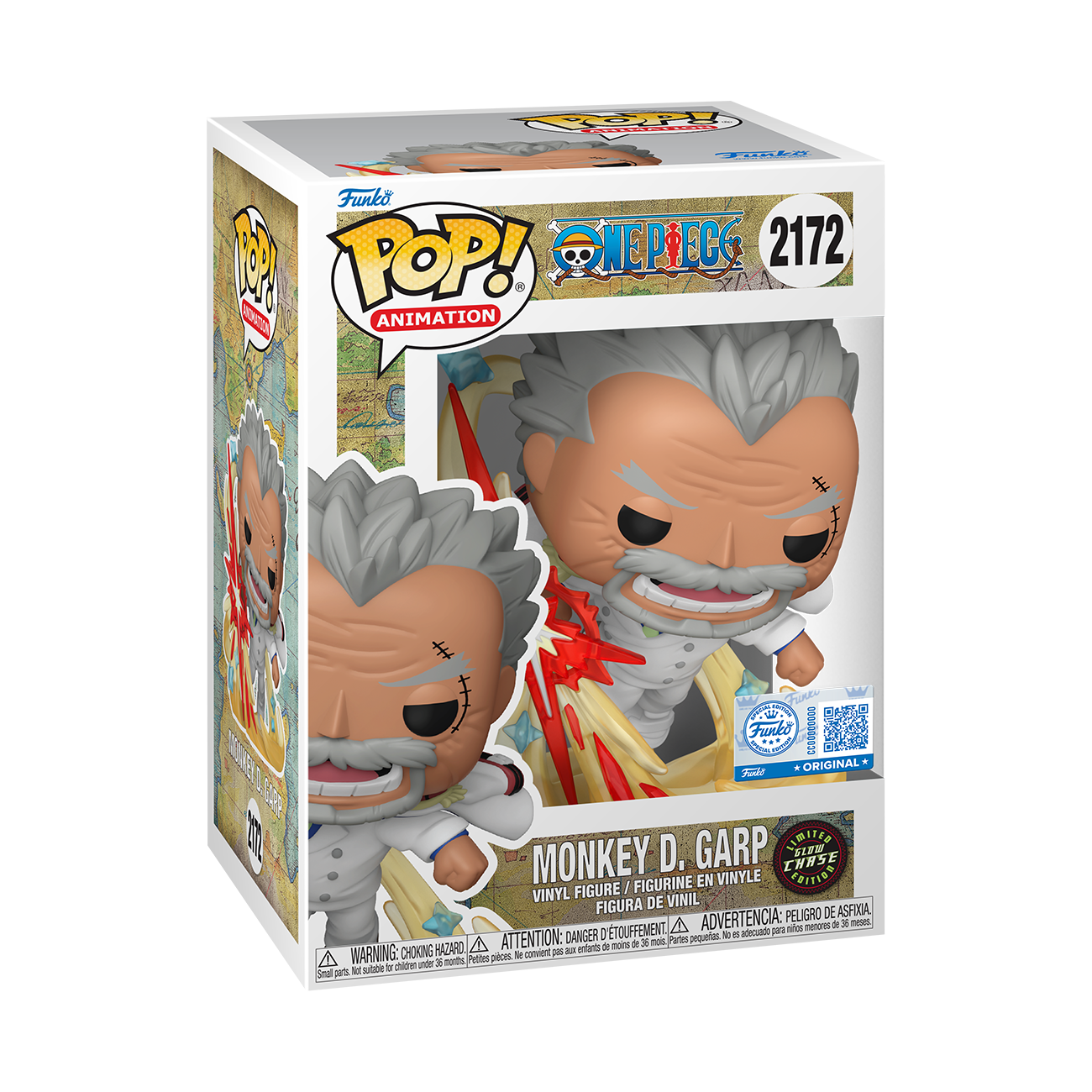 Funko - One Piece - Monkey D. Garp with Garp Galaxy Impact Chase Bundle (#2172) - Image 2