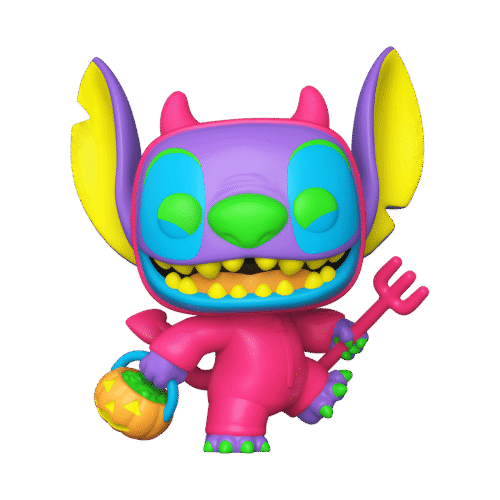 Funko – Disney – Lilo and Stitch – Devilish Stitch Black Light Chase Bundle (#1701)