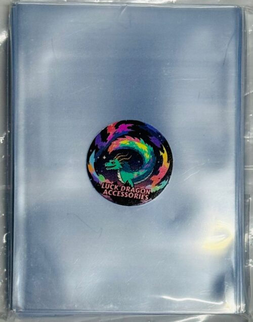 Luck Dragon – Standard Perfect Fit Clear Sleeves (Pack of 100)