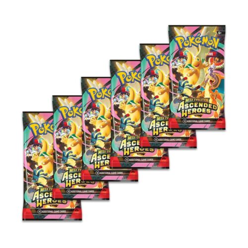 TCG – Pokémon – Mega Evolution – Ascended Heroes Booster Bundle (10-10315-101)
