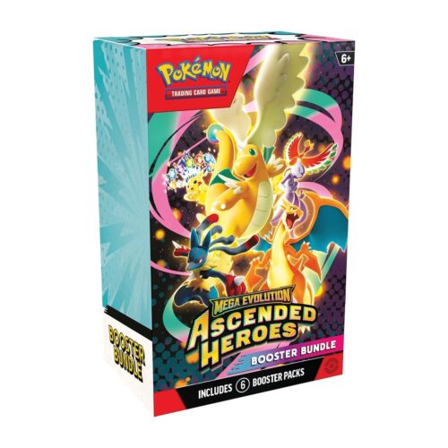 TCG – Pokémon – Mega Evolution – Ascended Heroes Booster Bundle (10-10315-101)