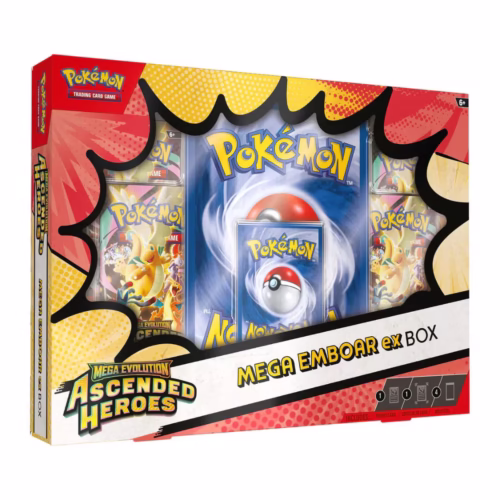 TCG – Pokémon – Mega Evolution – Ascended Heroes ex Box (10-10313-101)