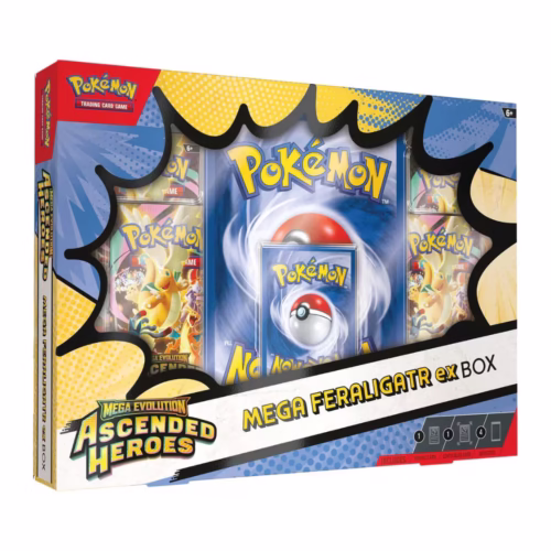 TCG – Pokémon – Mega Evolution – Ascended Heroes ex Box (10-10313-101)