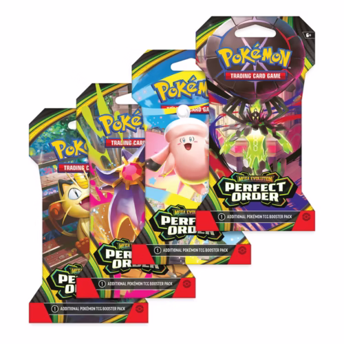 TCG – Pokémon – Mega Evolution – Perfect Order Sleeved Booster Box (10-10378-102)