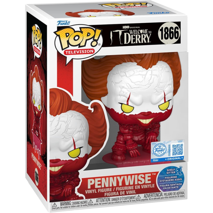 1866-it-welcome-to-derry-pennywise-bloody-shelf-sitter-special-edition-exclusive-funko-pop-vinyl-figure-kitsune-relics