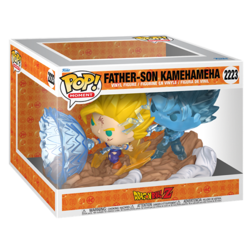 Funko – Dragon Ball – Dragon Ball Z – Father-Son Kamehameha Build-A-Scene Moment (#2223)