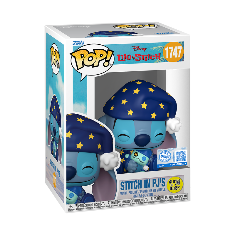 1747-disney-lilo-and-stitch-stitch-in-pjs-glow-in-the-dark-special-edition-exclusive-funko-pop-vinyl-figure-kitsune-relics
