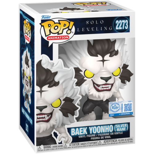 Funko – Solo Leveling – Baek Yoonho Silver Mane (#2273)