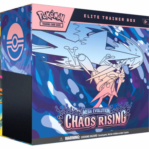 TCG – Pokémon – Mega Evolution – Chaos Rising Elite Trainer Box (10-10399-111)