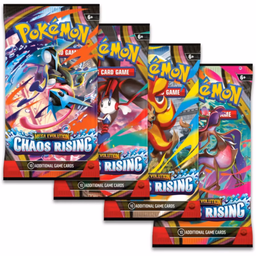 TCG – Pokémon – Mega Evolution – Chaos Rising Booster Pack (10-10407-119)